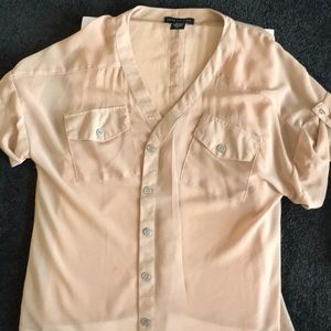 Tan Colored Blouse